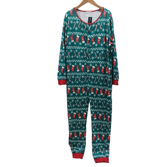 Other - Christmas one piece pj's. Women's size xxl and there is a women's medium